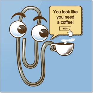 You Look Like You Need a Coffee by Tobe Fonseca Posters and Art